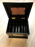 Houten fotobox met 7 fotohouders in, Autres types, Moins de 50 cm, Utilisé, Moins de 50 cm