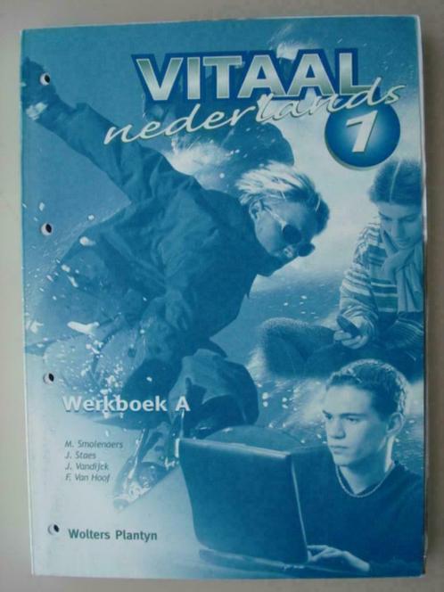 18. Vitaal Nederlands 1 Werkboek A Wolters Plantyn 2005, Boeken, Schoolboeken, Gelezen, Nederlands, ASO, Verzenden