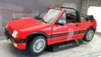 1:18 Solido 1989 Peugeot 205 CTI Cabriolet rood, Solido, Voiture, Enlèvement ou Envoi, Neuf