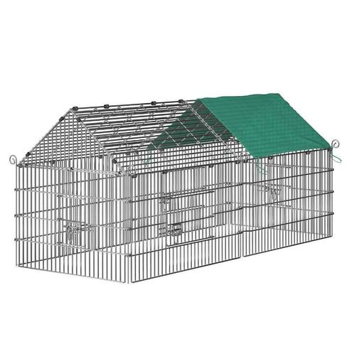 Enclos extérieur toit vert  enclos rongeur enclos lapin parc, Animaux & Accessoires, Volatiles | Accessoires, Neuf, Autres types