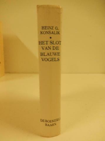 boek HET SLOT V/D BLAUWE VOGELS - HEINZ G. KONSALIK, Boeken, Gelezen, Ophalen of Verzenden, Nederland, HEINZ G. KONSALIK