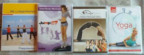 4 x DVD : Yoga en Workout, Cd's en Dvd's, Dvd's | Sport en Fitness, Ophalen of Verzenden
