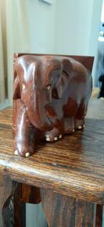 Ancien éléphant africain en bois, Antiquités & Art, Art | Objets design, Enlèvement ou Envoi