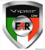FAR Viper Line sticker - 115x138mm - medium formaat, Motos, Enlèvement ou Envoi