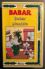 VHS "Babar : Babar pianiste". -, CD & DVD, Tous les âges, Utilisé, Enlèvement ou Envoi, Dessins animés et Film d'animation