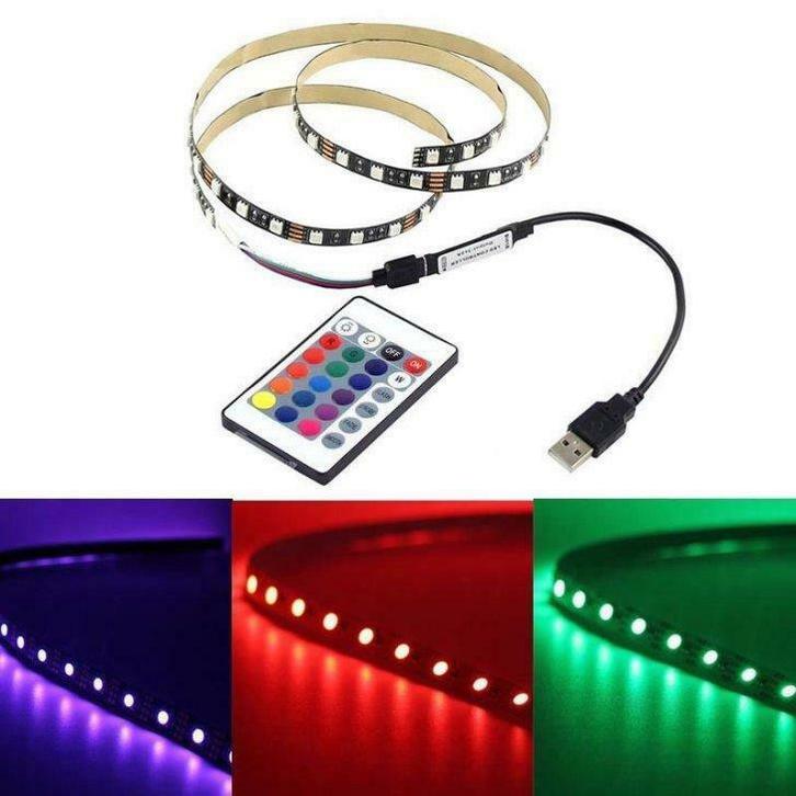 led strip rgb met usb aansluiting voor tv nieuw!!!, Audio, Tv en Foto, Televisies, Nieuw