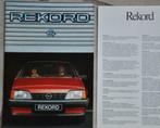 Lot van 3 Brochures OPEL REKORD (1983), Comme neuf, Opel, Envoi