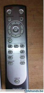 afstandsbediening   sharp rrmcga218, Audio, Tv en Foto, Beamers, Ophalen of Verzenden, Gebruikt