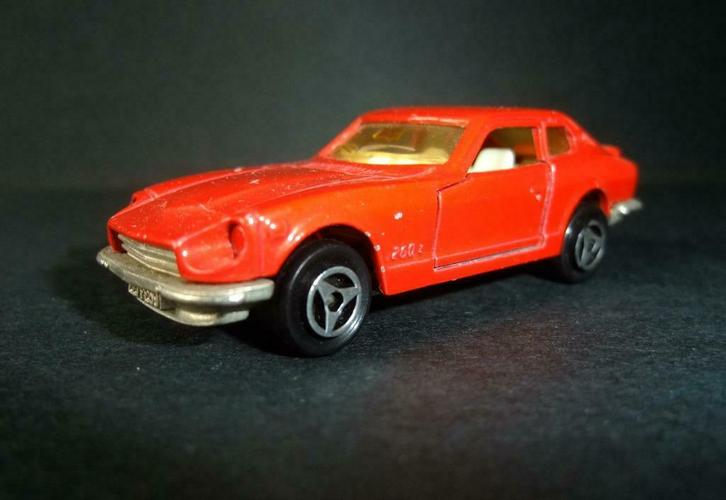Zeldzame Vintage Majorette Datsun 260 Z - 1/60 - zr goede st, Hobby en Vrije tijd, Modelauto's | Overige schalen, Gebruikt, Auto
