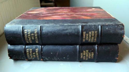 Histoire générale des Religions en 2 volumes, Antiek en Kunst, Antiek | Boeken en Manuscripten, Ophalen of Verzenden