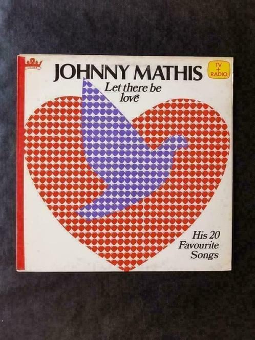 JOHNNY MATHIS "20 favorite songs" compilatie LP (1980), CD & DVD, Vinyles | R&B & Soul, Utilisé, Soul, Nu Soul ou Neo Soul, 1960 à 1980