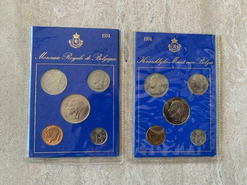 Monnaie Royale de Belgique 1974, Timbres & Monnaies, Monnaies | Belgique, Série, Enlèvement ou Envoi