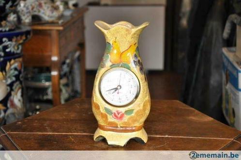 horloge vase  decor fruit, Antiek en Kunst, Antiek | Klokken