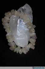 Bracelet  cristal  de quartz Naturel B37, Bijoux, Sacs & Beauté, Autres matériaux, Neuf
