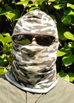 Militaria Cagoule bariolée F473, Enlèvement ou Envoi, Autres, Vêtements ou Chaussures