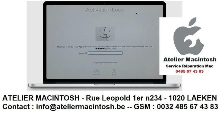 Unlock Mac iCloud T2 macbook locked 2018 2019 2020, Computers en Software, Apple Macbooks, Nieuw, MacBook Pro, Ophalen of Verzenden