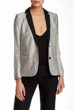 ZGAN zilvergrijze blazer Zadig & Voltaire, opvallende refer, Vêtements | Femmes, Vestes & Costumes, ANDERE, Gris, Comme neuf, Taille 34 (XS) ou plus petite