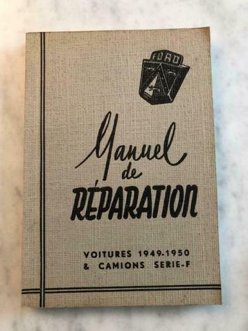 Manuel de réparation FORD- 1949-1950, Ophalen of Verzenden
