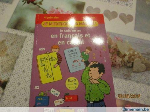 Livre "Je suis un as en français et en calcul. 4e primaire"., Livres, Livres d'étude & Cours, Neuf, Enlèvement ou Envoi