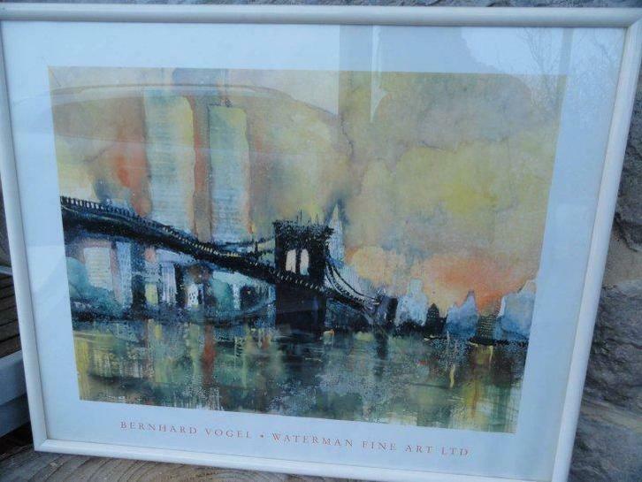 Cadre avec peinture Ikea, Maison & Meubles, Accessoires pour la Maison | Décorations murale, Utilisé, Enlèvement