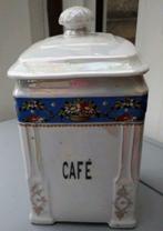 Koffiepot porselein, vintage Victoria china Czechoslovakia, Ophalen of Verzenden