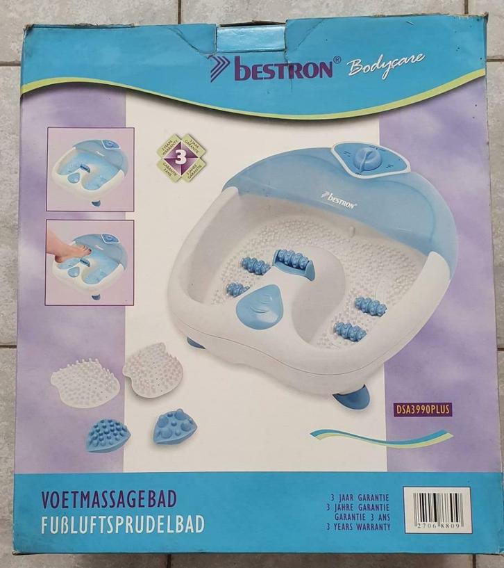 Voetmassagebad Bestron DSA3990PLUS, Elektronische apparatuur, Persoonlijke Verzorgingsapparatuur, Zo goed als nieuw, Hand- en Voetverzorging