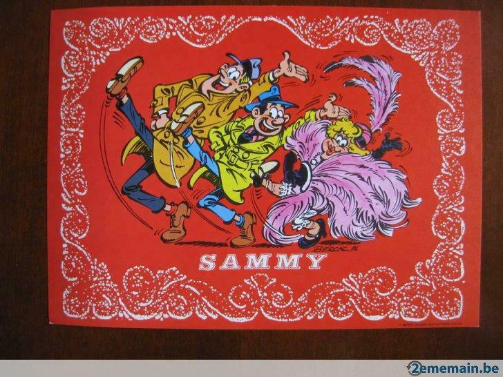 sammy berck spirou dessin inedit 1986, Enlèvement ou Envoi, Neuf