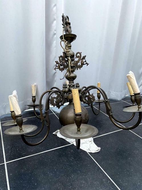 Chandelier from Antwerp City Hall/stadhuis, Antiek en Kunst, Antiek | Verlichting, Ophalen