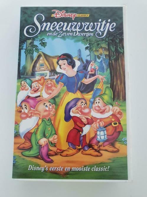 Videocassette Sneeuwwitje (Disney Classics), CD & DVD, VHS | Enfants & Jeunesse, Dessins animés et Film d'animation, Enlèvement