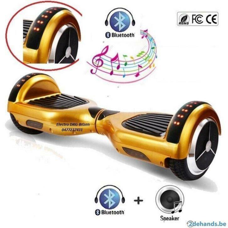 Hoverboard 6,5" bluetooth+ machnetische Gyroscoop (rbg led ), Sport en Fitness, Skeelers, Nieuw, Ophalen of Verzenden