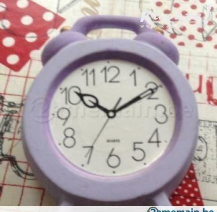 Tirelire horloge céramique, Verzamelen, Spaarpotten, Ophalen