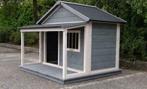 Niche XXL abri chien niche GEANTE niche avec terrasse NEUF, Dieren en Toebehoren, Verzenden, Nieuw, Hondenhok