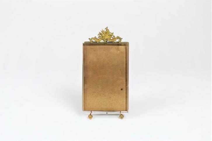 Oude fotolijst, einde 19de eeuw, Antiek en Kunst, Curiosa en Brocante, Ophalen of Verzenden