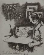 ets Paul Van Peteghem 'Ex Libris 1975-1995', Antiek en Kunst, Kunst | Etsen en Gravures, Ophalen of Verzenden