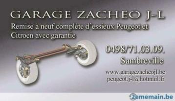 Essieu Train arrière Peugeot 106-206-306-PARTNER PROMO !!! beschikbaar voor biedingen