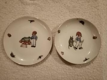 ensemble d'assiettes pour enfants vintage furstenberg, Enlèvement ou Envoi
