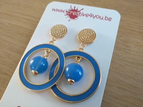 Collectie "Summer Vibes" 2022 - kleurrijke kleuren, Handtassen en Accessoires, Oorbellen, Nieuw, Knopjes of Stekers, Goud, Overige kleuren