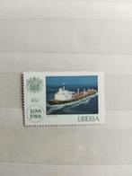 Liberia 1988 - Tanker Chevron Antwerp - 300 jaar Lloyds, Ophalen of Verzenden, Overige landen, Postfris