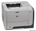 A4 zwart wit laserprinter, snel, goedkoop, garantie HP P3015, Utilisé, Enlèvement ou Envoi