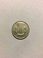 Pièce monnaie 1 franc Luxembourg 1982 Jean Grand Duc, Zilver, Losse munt, Luxemburg, Overige waardes