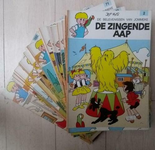 strips Jommeke (gekleurd, oranje achterkaft), Boeken, Stripverhalen, Ophalen of Verzenden