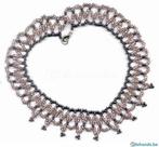 nouveau collier en perles grises et roses sales, Hobby & Loisirs créatifs, Hobby & Loisirs Autre, Enlèvement ou Envoi, Neuf