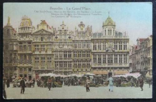 Carte postale Bruxelles La Grand’Place, Collections, Cartes postales | Belgique, Non affranchie, Bruxelles (Capitale), Enlèvement ou Envoi