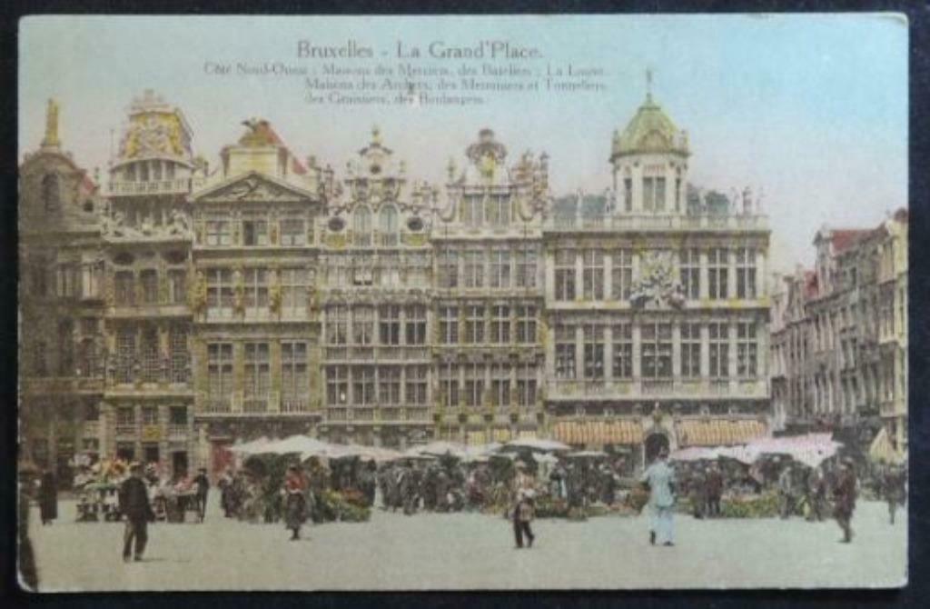 Carte postale Bruxelles La Grand’Place, Collections, Enlèvement ou Envoi, Non affranchie, Bruxelles (Capitale)