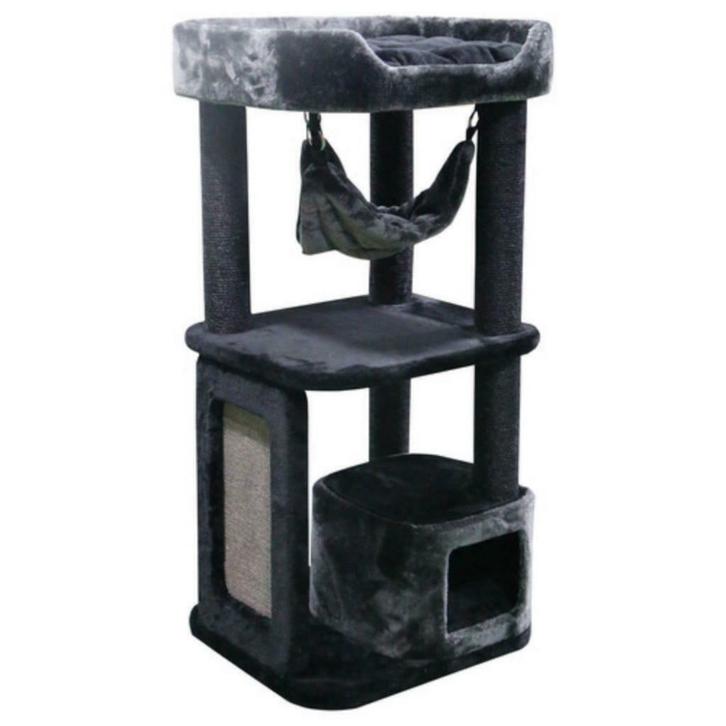 Krabpaal Coco Grijs 117cm, Dieren en Toebehoren, Katten-accessoires, Nieuw, Ophalen