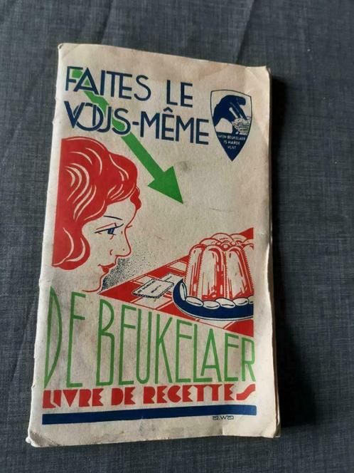 De Beukelaer – livre de recettes, Livres, Livres de cuisine, Utilisé, Gâteau, Tarte, Pâtisserie et Desserts, Pays-Bas et Belgique