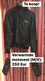 Verwarmde motovest en handschoenen  (M/V) : maat Medium, Motoren, Ophalen, Tweedehands, Dames, Jas | textiel