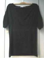 Tee-shirt noir 3 Suisses Collection - Taille 34/36, Comme neuf, Manches courtes, Noir, Taille 34 (XS) ou plus petite