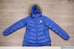 Jas Berghans Kollen Down Lady damesjas winter medium blauw, Gedragen