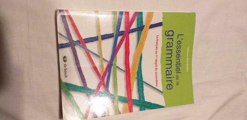 L'essentiel de la grammaire, Livres, Livres scolaires, Utilisé, Français, Secondaire, Enlèvement ou Envoi